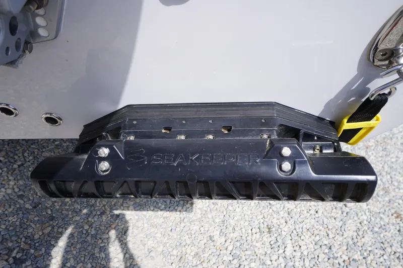 Slide: The Image of Seakeeper device on 2025 Tidewater 272 LXF boat, enhancing stability and performance. - 15