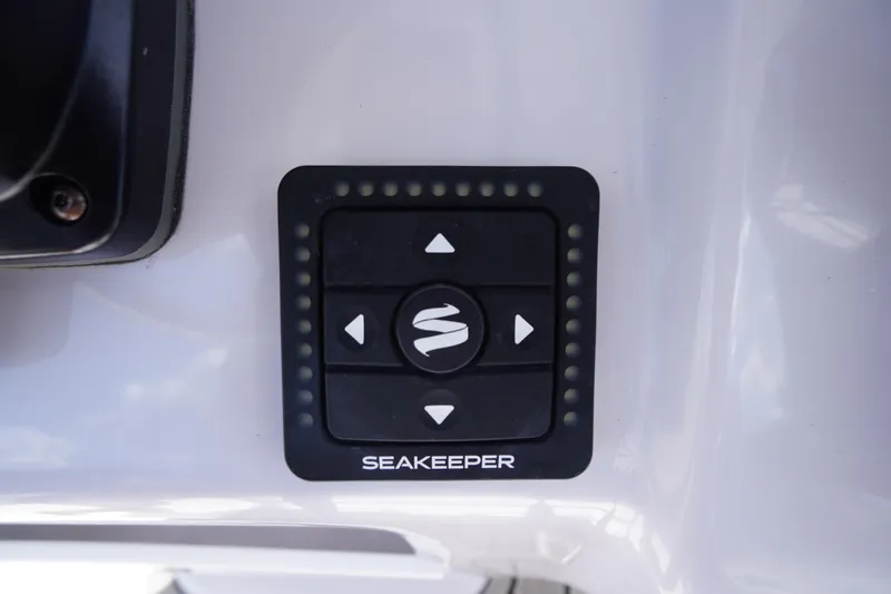 Slide: The Image of Control panel of Seakeeper system on 2025 Tidewater 272 LXF boat. - 46