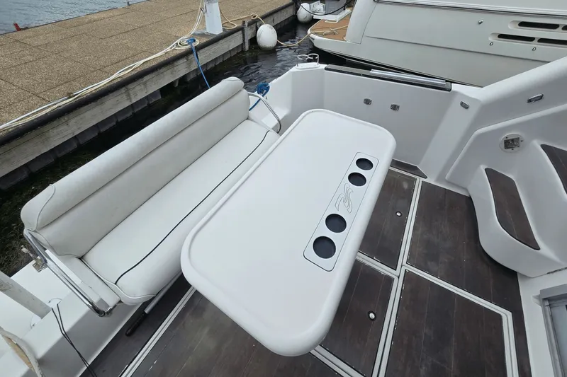 Slide: The Image of Sea Ray 350 Express Bridge 1992 - 10