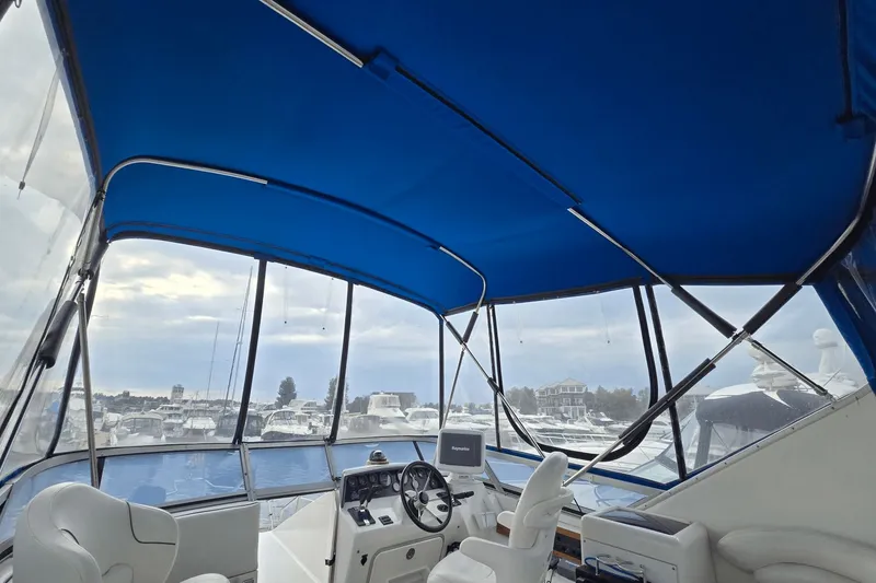 Slide: The Image of Sea Ray 350 Express Bridge 1992 - 21