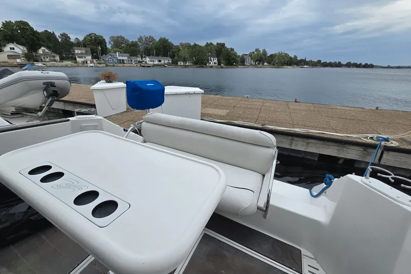 Slide: The Image of Sea Ray 350 Express Bridge 1992 - 8