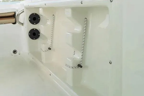 Slide: The Image of Manufacturer Provided Image: 2024 NauticStar 194 Bay boat interior storage compartments. - 7
