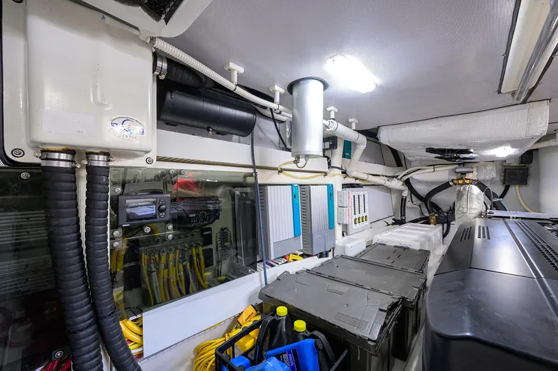 Slide: The Image of Sabre 66 SANDCRAB - Engine Room - 62