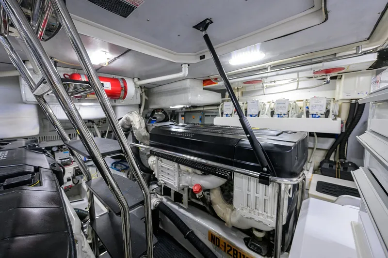 Slide: The Image of Sabre 66 SANDCRAB - Engine Room - 66