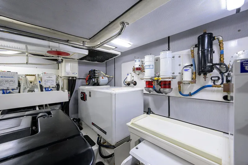 Slide: The Image of Sabre 66 SANDCRAB - Engine Room - 67