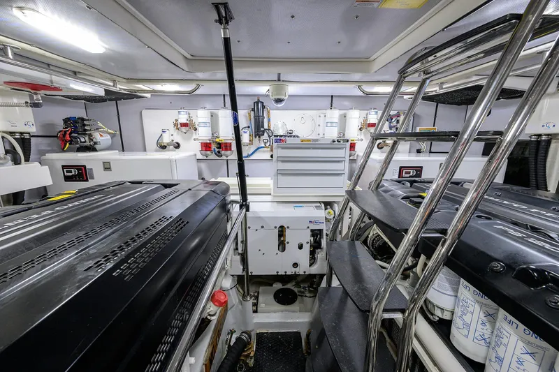 Slide: The Image of Sabre 66 SANDCRAB - Engine Room - 70