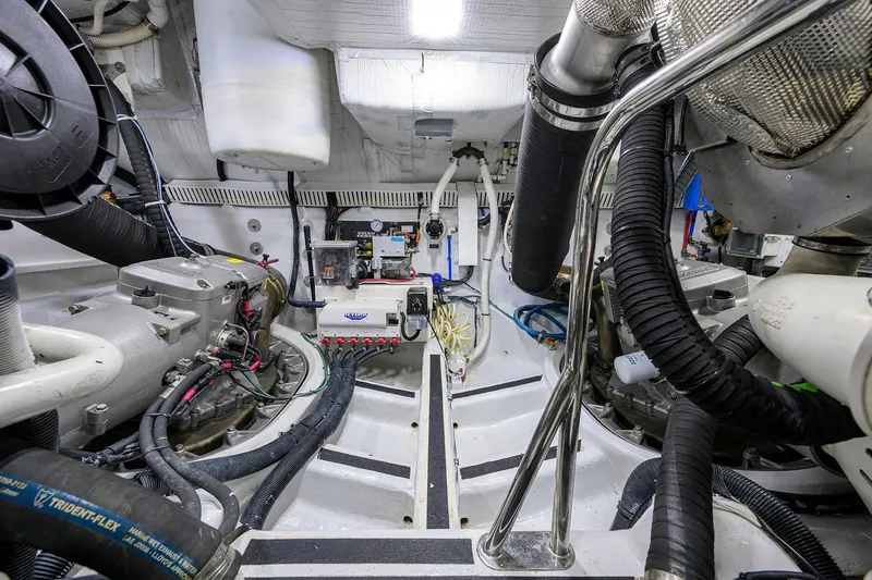 Slide: The Image of Sabre 66 SANDCRAB - Engine Room - 71