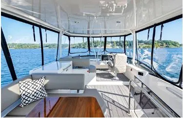 Slide: The Image of Carver Yachts 52 Command Bridge 2020 - 18