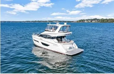 Slide: The Image of Carver Yachts 52 Command Bridge 2020 - 6