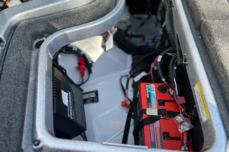 Slide: The Image of Battery compartment of 2026 iKon LXE21 with Odyssey battery and precision charger. - 10