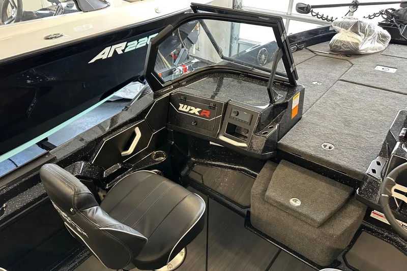 Slide: The Image of 2026 Skeeter WXR2260 boat interior with sleek design and modern dashboard. - 6