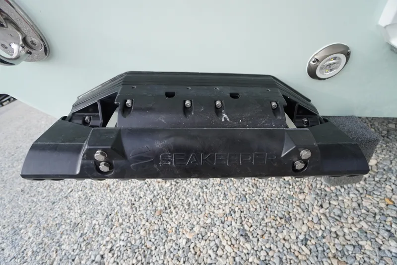 Slide: The Image of Seakeeper device on 2026 Tidewater 282 CC Adventure boat, enhancing stability and performance. - 96