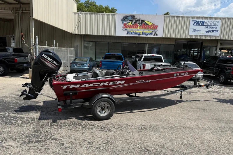 The Image of 2019 Tracker Pro 170 boat with Mercury engine at South Austin Marine. - 1
