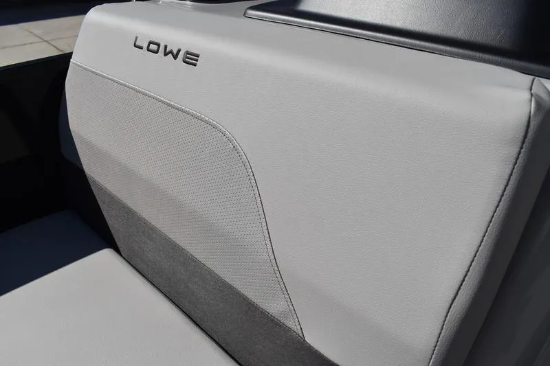 Slide: The Image of Captain's chair in 2026 Lowe LF 214 boat, featuring sleek design and comfortable seating. - 30