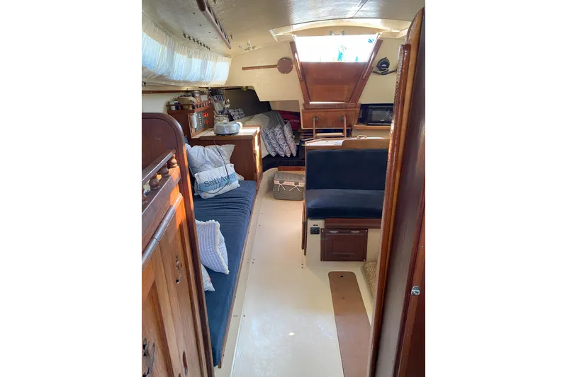 Slide: The Image of looking aft from forward berth - 9