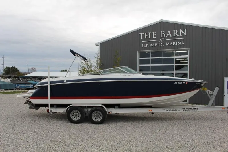 The Image of 2004 Cobalt 262 boat on trailer at Elk Rapids Marina. - 1