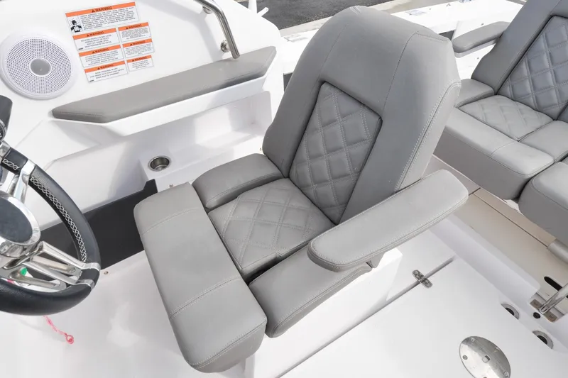 Slide: The Image of Axopar 24 HT - Bridge Deck - Pilot Station - Helm Seat - 26