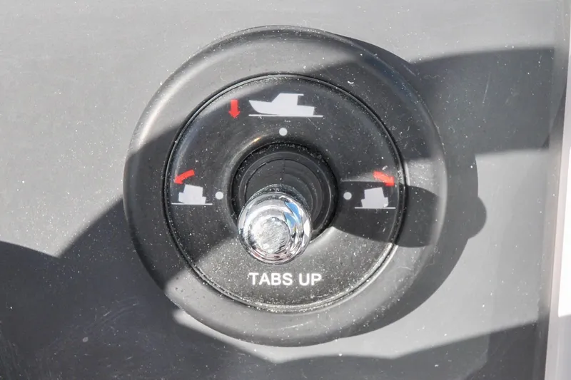 Slide: The Image of Axopar 24 HT - Bridge Deck - Pilot Station - Trim Tab Controls - 33