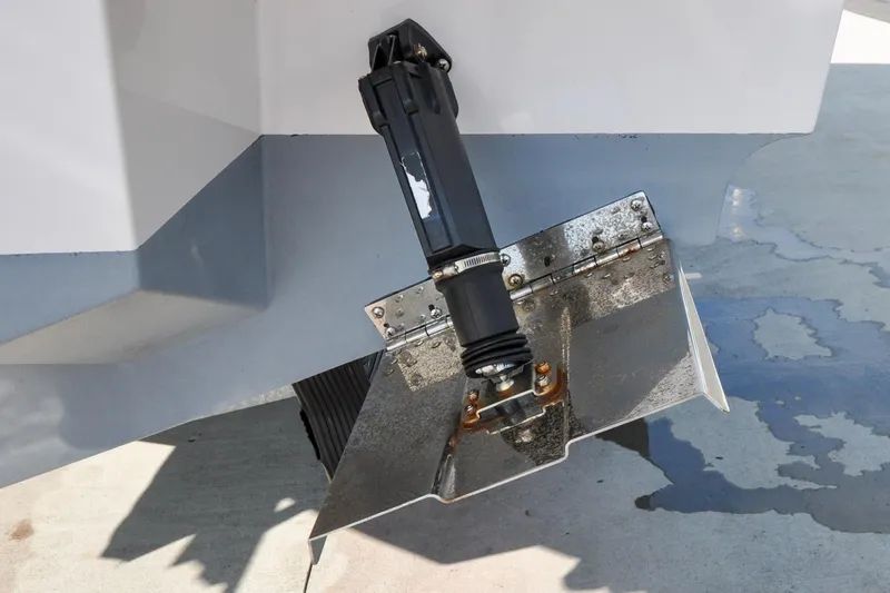 Slide: The Image of Axopar 24 HT - On Trailer - Trim Tab - 8