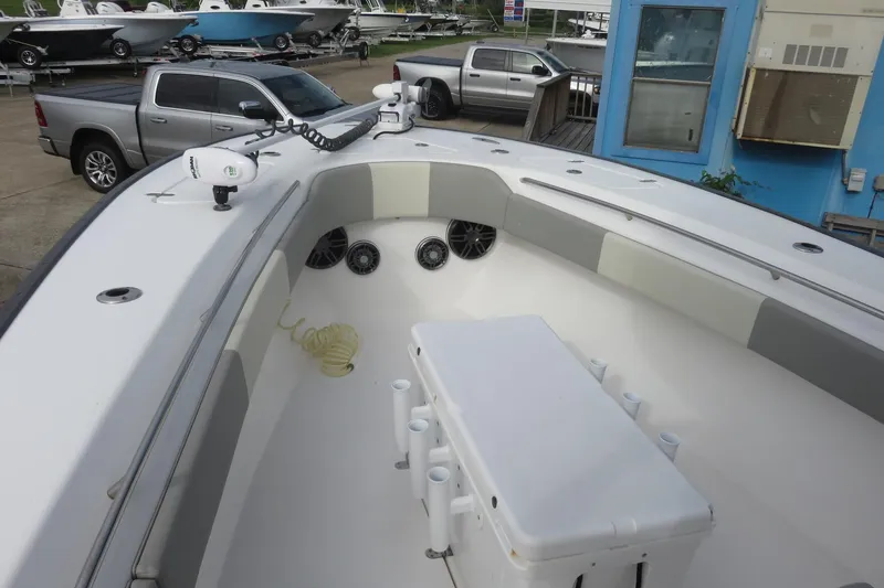 Slide: The Image of Close-up of NiteTrack camera on 2020 Cape Horn 31 T boat. - 14