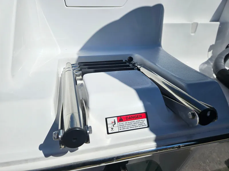 Slide: The Image of Stainless steel boat ladder on 2026 Sea Hunt Ultra 234. - 11