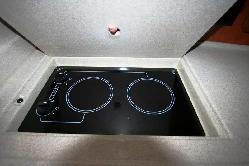 Slide: The Image of Wall outlet on 2007 Sea Ray 320 Sundancer boat interior. - 21