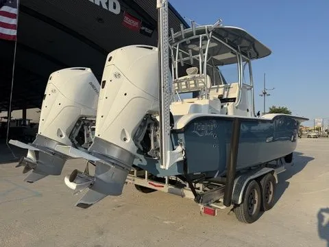 Slide: The Image of 2009 G3 1860 CC boat on trailer outdoors. - 6