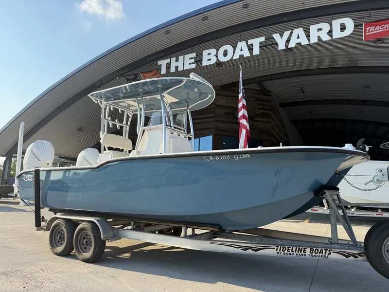 The Image of 2020 Tideline 235 Hybrid boat on trailer at The Boat Yard dealership. - 1