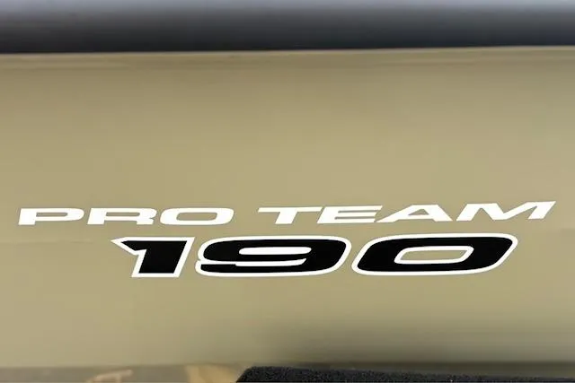 Slide: The Image of 2026 Tracker Pro Team 190 logo on boat exterior. - 15