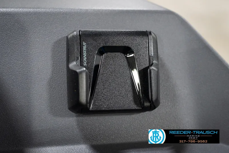Slide: The Image of Close-up of a Scanstrut mount on a 2026 Bennington 188 SL boat. - 36