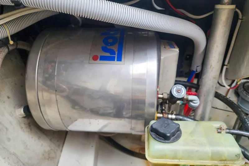 Slide: The Image of Bathroom interior of 2013 Fountaine Pajot Lipari 41 catamaran with sink and toiletries. - 52