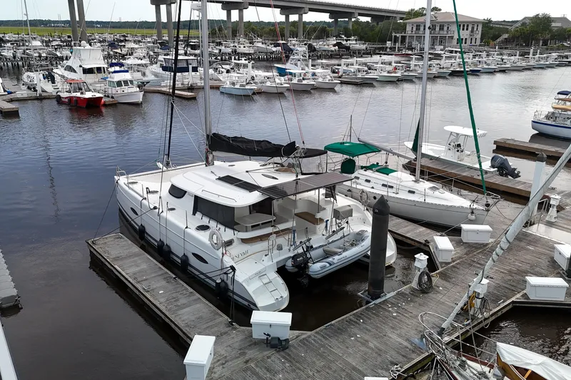 Slide: The Image of Electrical system of 2013 Fountaine Pajot Lipari 41 with Victron Energy components. - 60