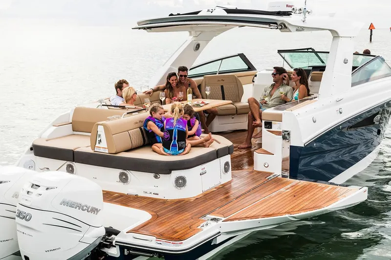 Slide: The Image of 2023-Sea-Ray-SLX-400-OB-MarineMax - 4