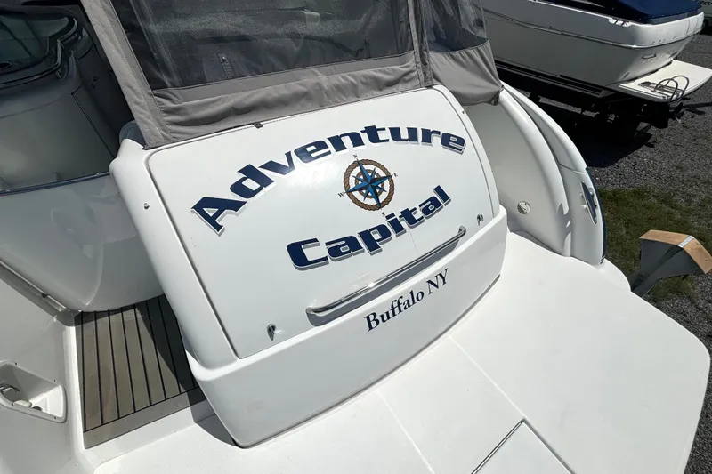 Slide: The Image of 2006 Formula 400 Super Sport Crossover boat with "Adventure Capital" name, Buffalo NY. - 14