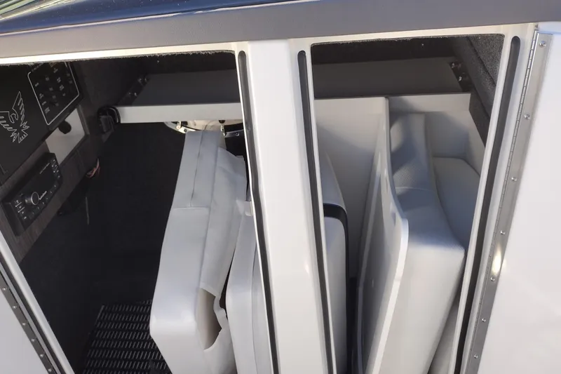 Slide: The Image of 2026 Formula 310 Bowrider interior with sleek dashboard and comfortable seating. - 76