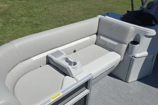 Slide: The Image of 2026 Godfrey Xperience 2286 SBX Sport Tube boat with comfortable seating and cup holders. - 4