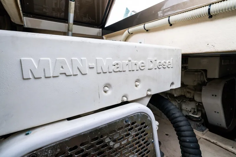 Slide: The Image of MAN-Marine Diesel engine in 2014 Riva Rivarama Super yacht. - 40