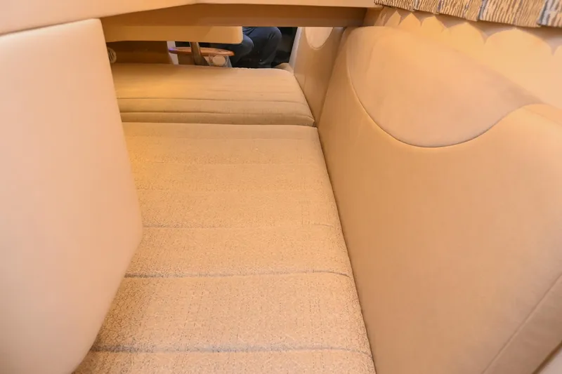 Slide: The Image of 2014 Formula 350 Sun Sport interior cabin with beige upholstery. - 66