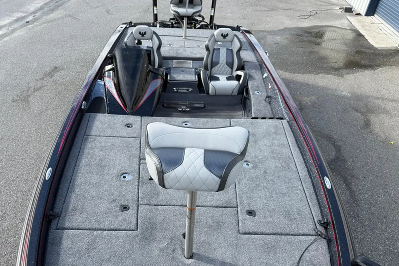 Slide: The Image of 2026 Phoenix 921 Elite X II with Minn Kota trolling motor and control panel. - 13