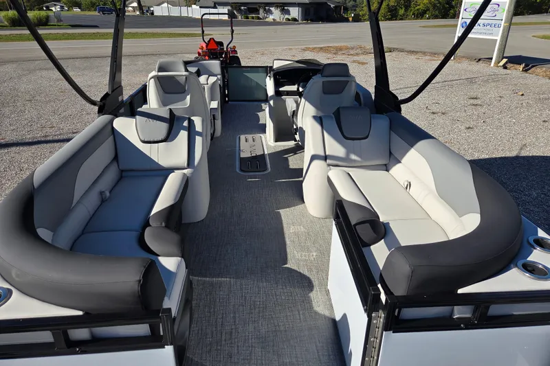 Slide: The Image of 2026 Avalon Platinum LSZ 2385 Quad Lounger with luxurious seating and modern design. - 12