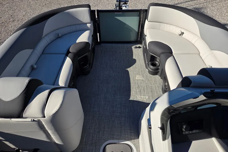 Slide: The Image of 2026 Avalon Platinum LSZ 2385 Quad Lounger interior with luxurious seating and modern design. - 6