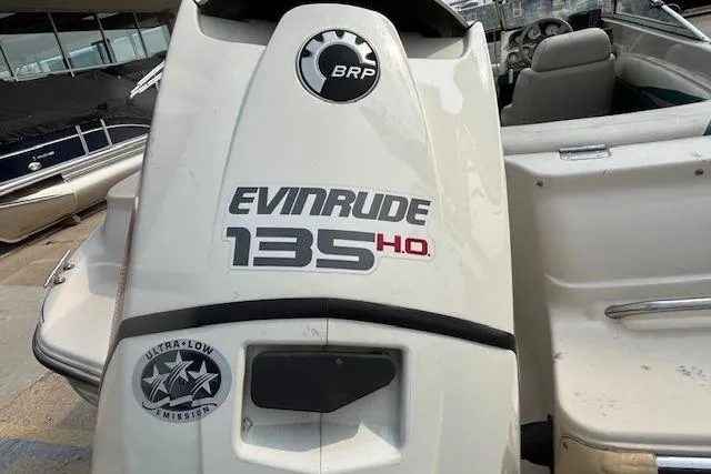 Slide: The Image of 2000 Glastron GX 180 with Evinrude 135 H.O. outboard motor, ultra-low emissions. - 4
