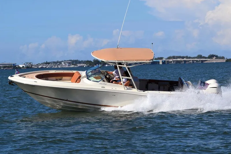 Slide: The Image of Manufacturer Provided Image: 2018 Chris-Craft Calypso 30 cruising on open water. - 19