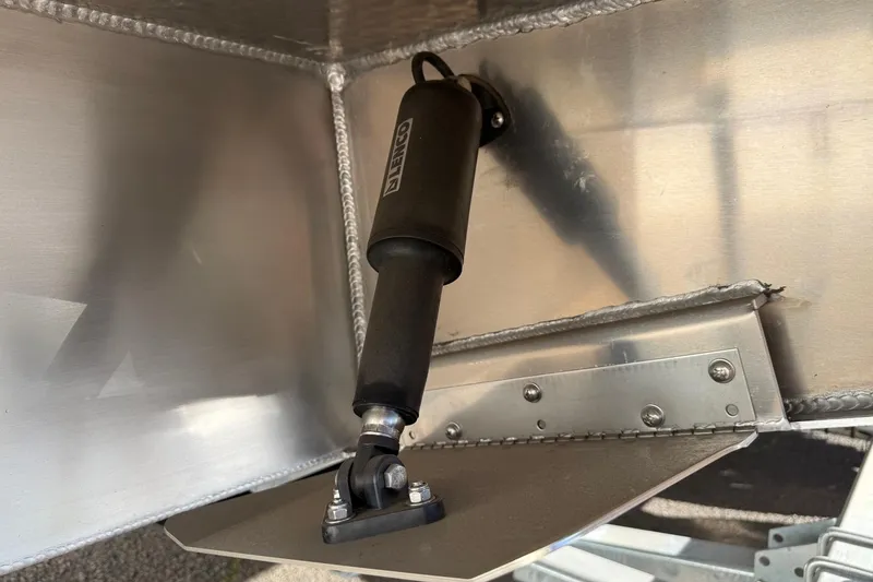 Slide: The Image of 2025 Thunder Jet 24 Alexis Pro boat trim tab with Lenco actuator. - 30