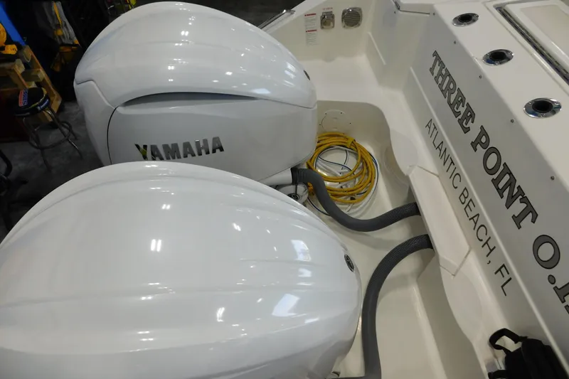 Slide: The Image of 2022 Pursuit S 328 Sport boat with Yamaha engines, Atlantic Beach, FL. - 4