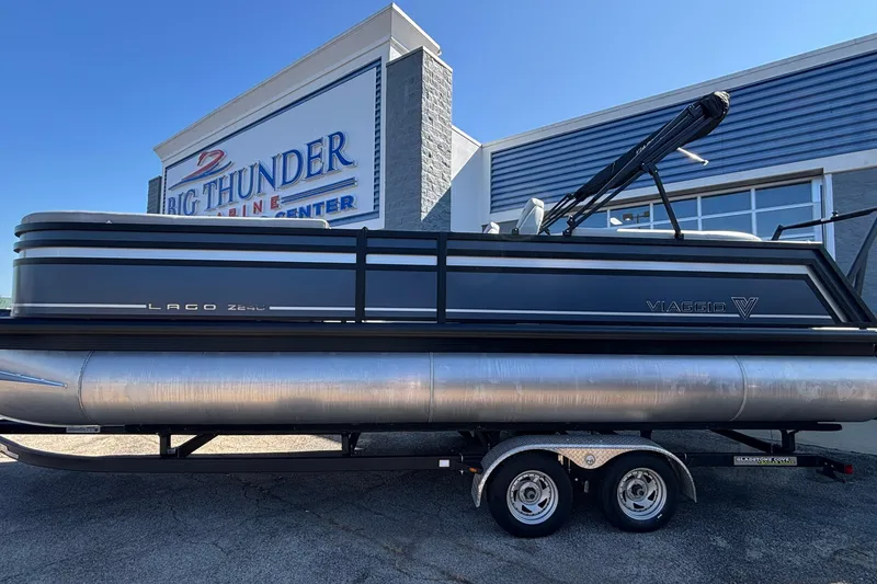 The Image of 2026 Viaggio Z24U pontoon boat at Big Thunder Marine Center. - 2