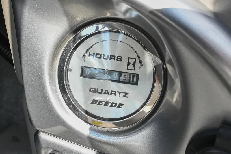 Slide: The Image of Hour meter display on 2004 Supra Launch SS boat dashboard. - 27