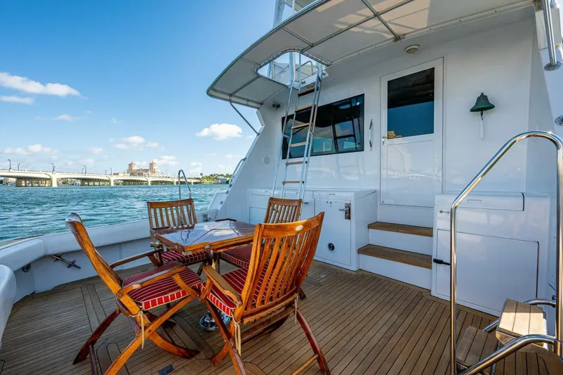 Slide: The Image of 1997 Hatteras 65 Convertible - Image 13 - 13