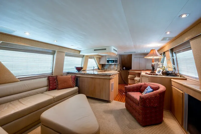 Slide: The Image of 1997 Hatteras 65 Convertible - Image 17 - 17