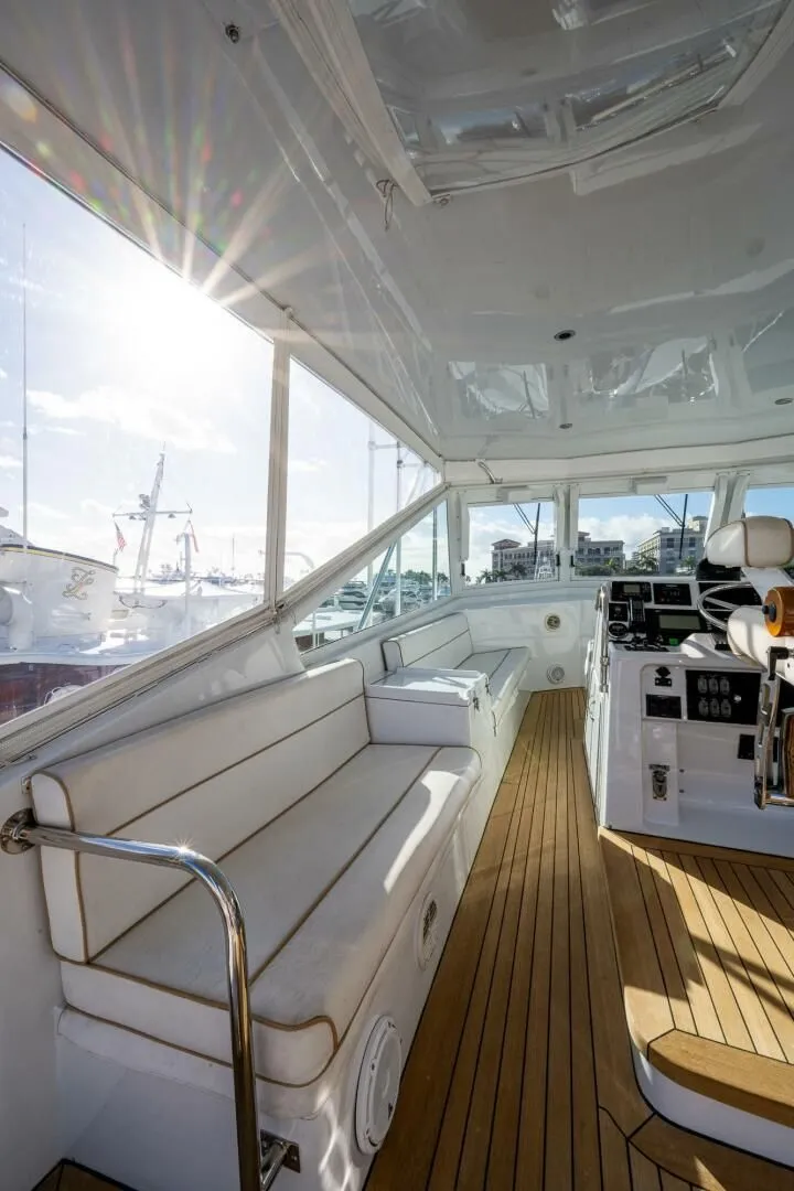 Slide: The Image of 1997 Hatteras 65 Convertible - Image 50 - 50